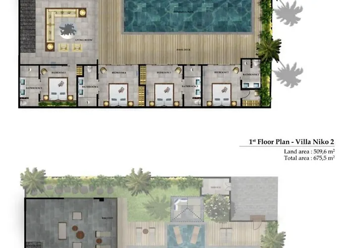 New Brawah 5 Bedroom 200m To Finns Club * チャングー